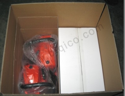 chain saw packing
