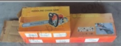 chain saw packing